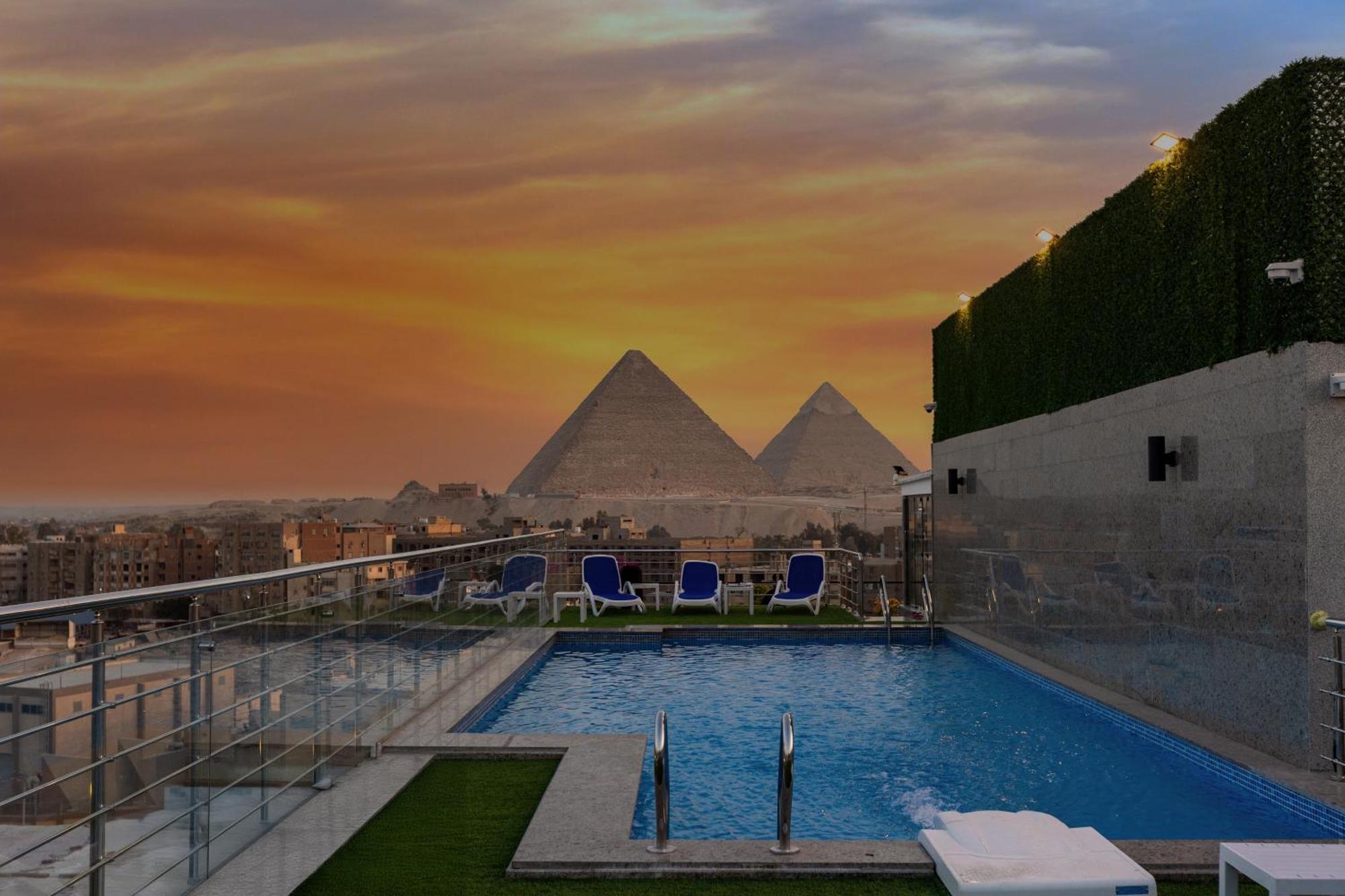 Pyramids Plateau Hotel Kafrat al Jabal Екстер'єр фото